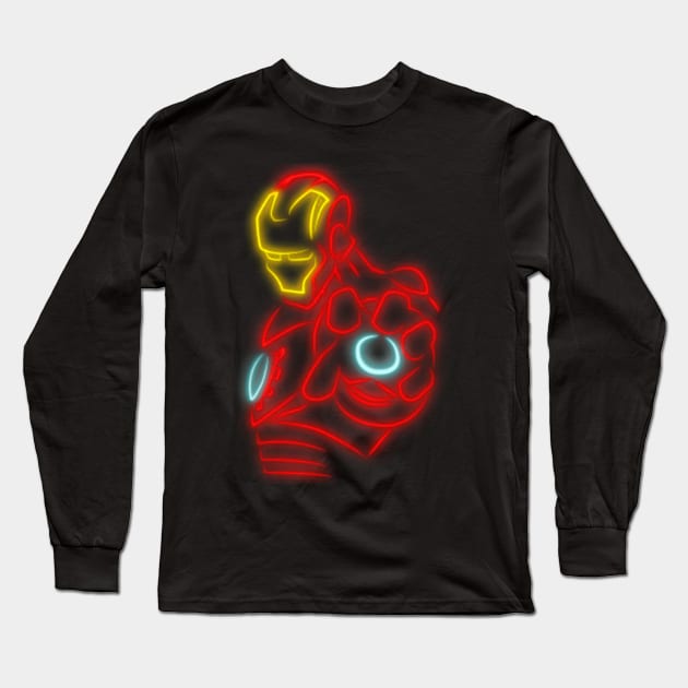 Iron Metal Superhero Special Gift for Movies Lover Shirt Long Sleeve T-Shirt by MIRgallery